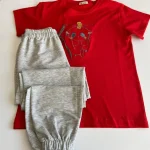 ست تیشرت شلوار ملانژ کد 003 - تصویر 3