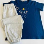 ست تیشرت شلوار ملانژ کد 003 - تصویر 4