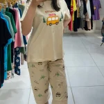 ست تیشرت شلوارک طرح ماشین کد 005 - تصویر 3