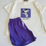 تیشرت شورتک انیمیشنی کد 0013