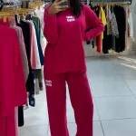 ست استین بلند وشلوار میومیو کد 0026 - تصویر 3