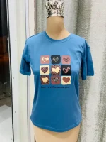 تیشرت تکی قلبی کد 0027 - تصویر 2