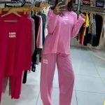 ست استین بلند وشلوار میومیو کد 0026 - تصویر 4